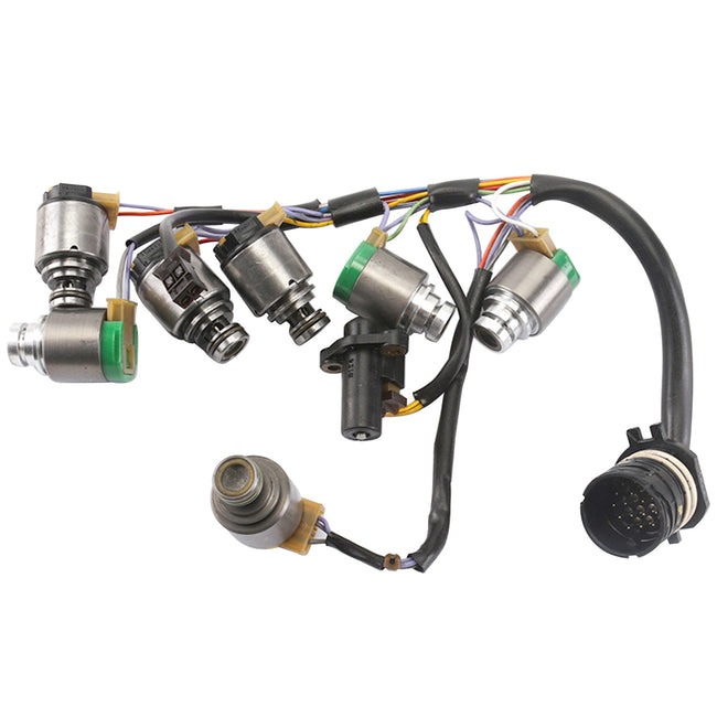 7PCS 5HP19 Transmission Solenoids With Internal Harness For BMW Audi Prosche