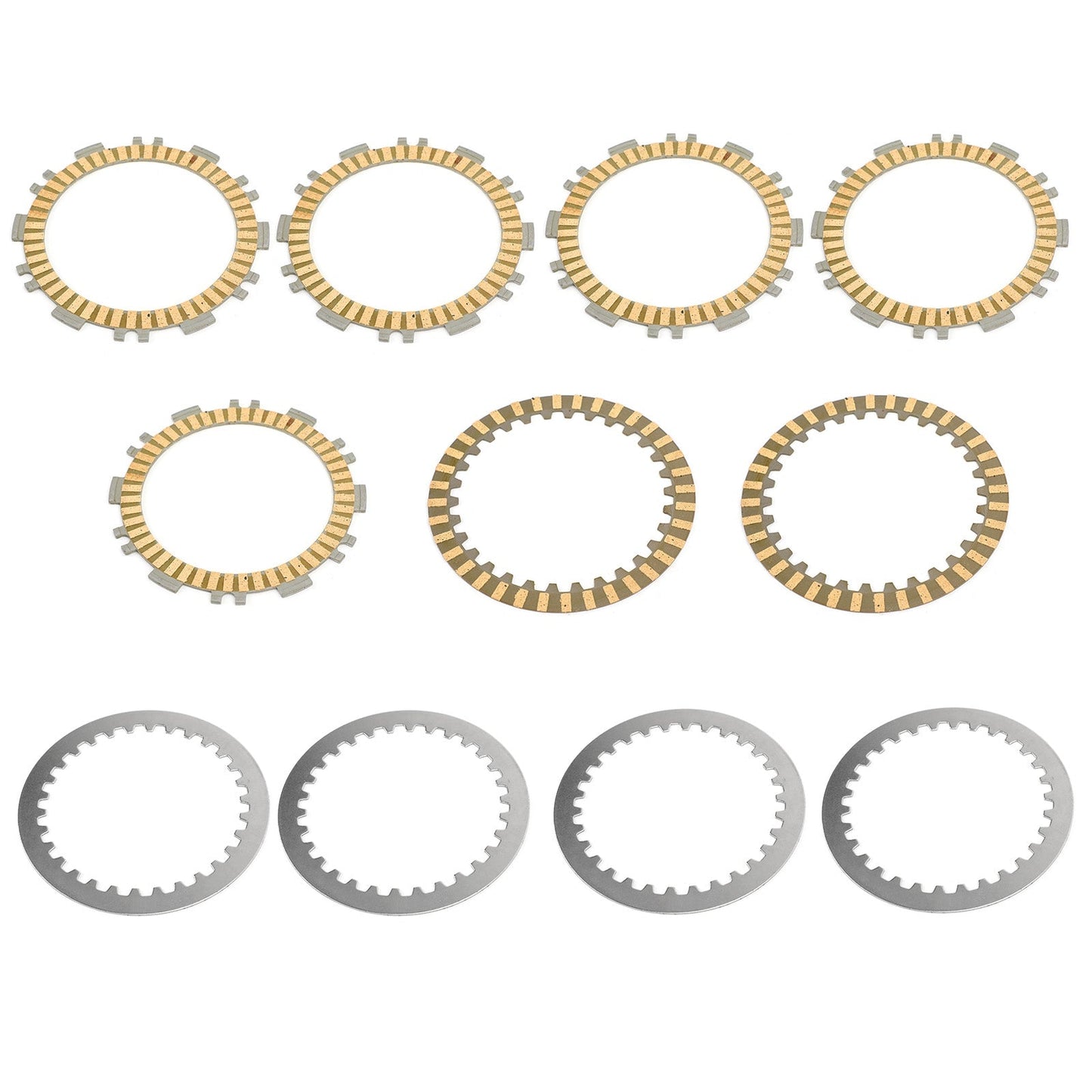 Clutch Plate Kit - Friction & Steel Plates For Yamaha XP500 T-MAX Tmax 500 01-11