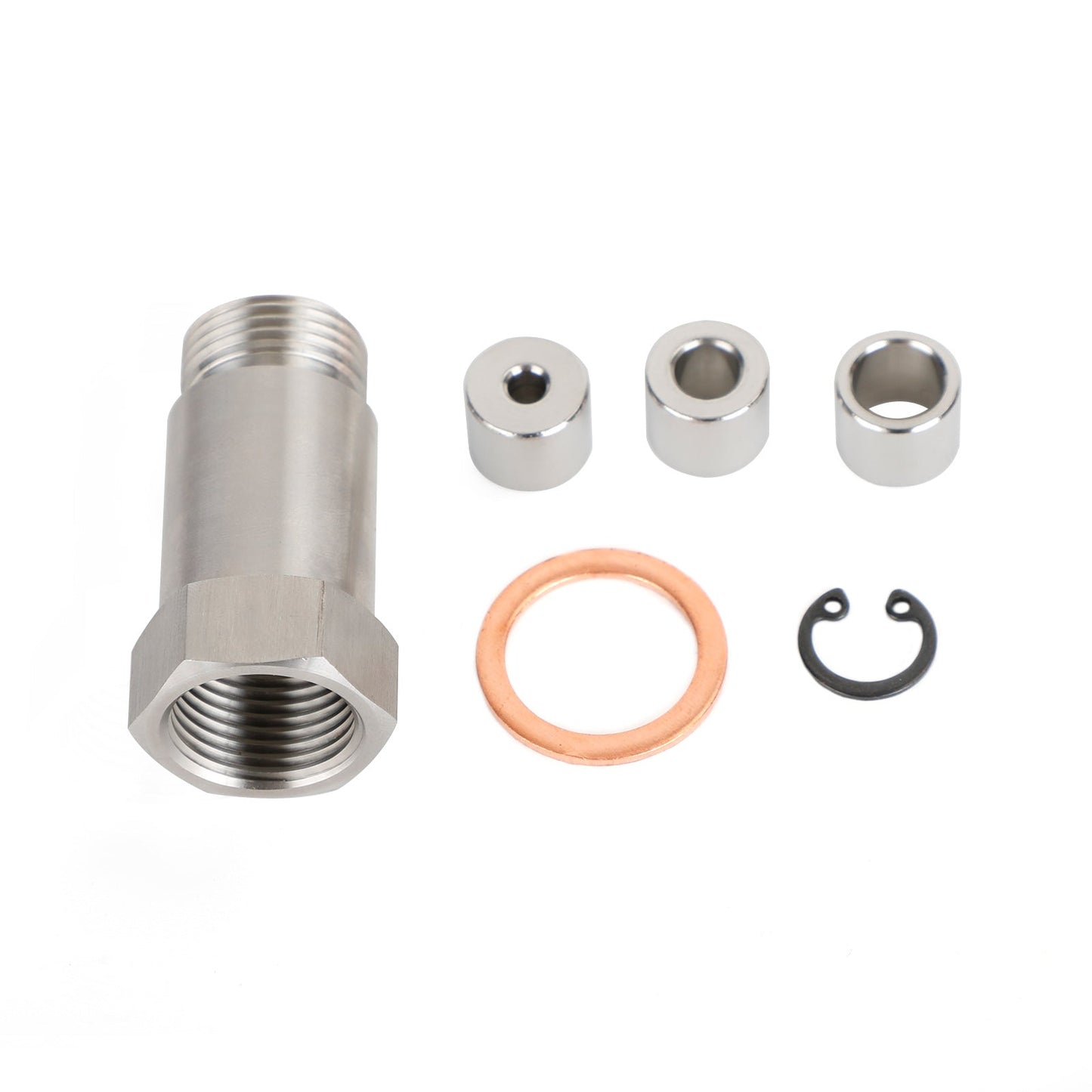 M18 X 1.5 O2 Oxygen Sensor Extension Extender Adapter Spacer 45MM Kit