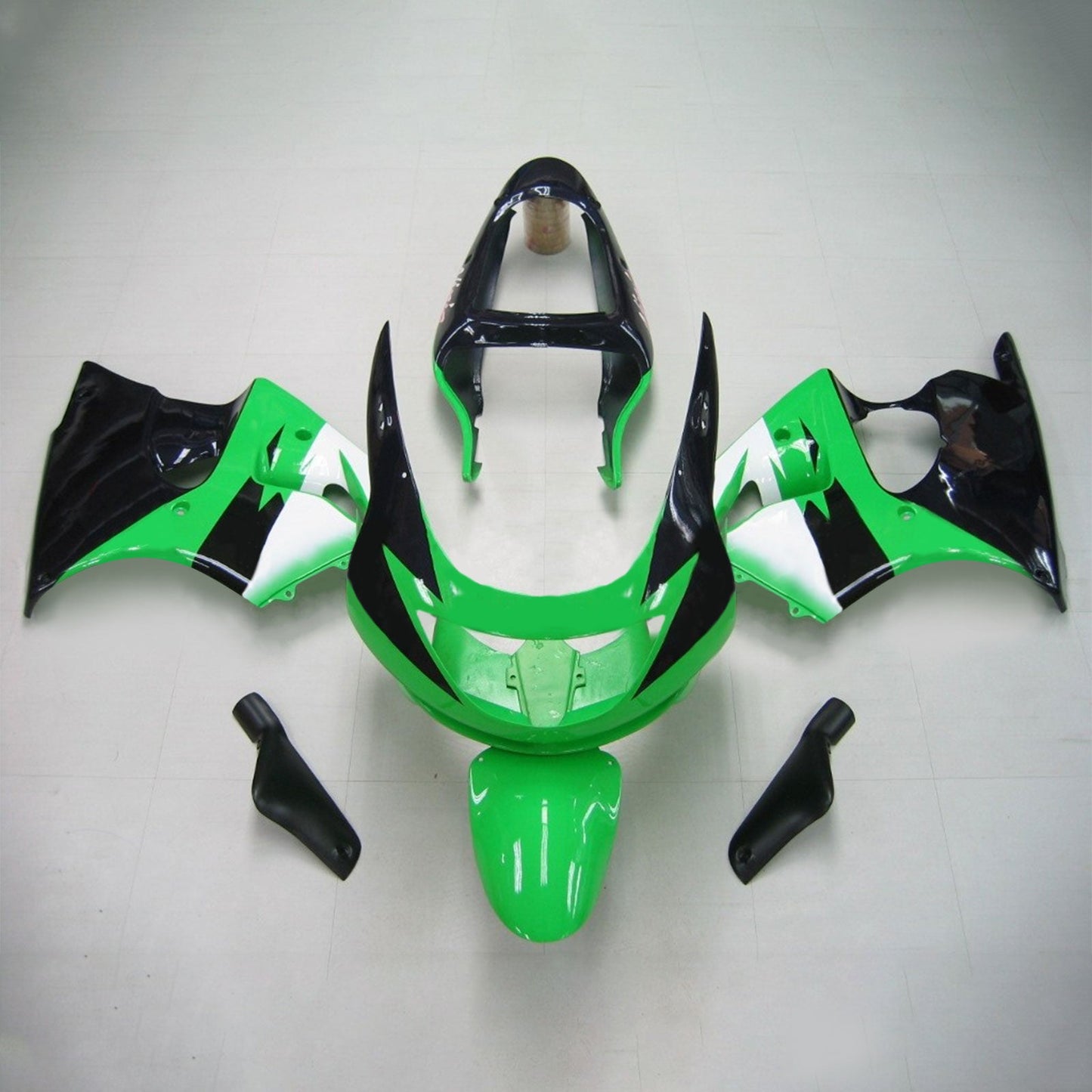 1998-1999 Kawasaki ZX6R Amotopart Injection Fairing Kit Bodywork Plastic ABS #104