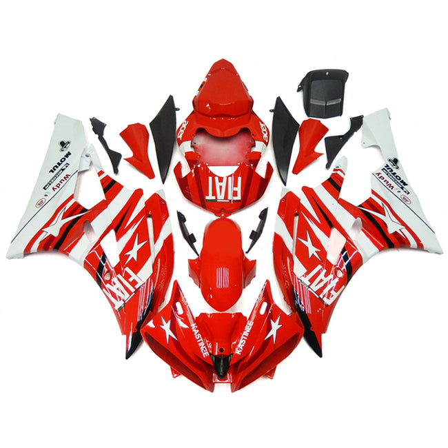 2006-2007 Yamaha YZF 600 R6 Fairing Kit Bodywork Plastic ABS