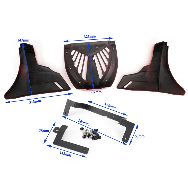 Motorcycle Lower Frame Side Cover Guard Fairing Fit For Honda Rebel Cmx500 17-21 BLK