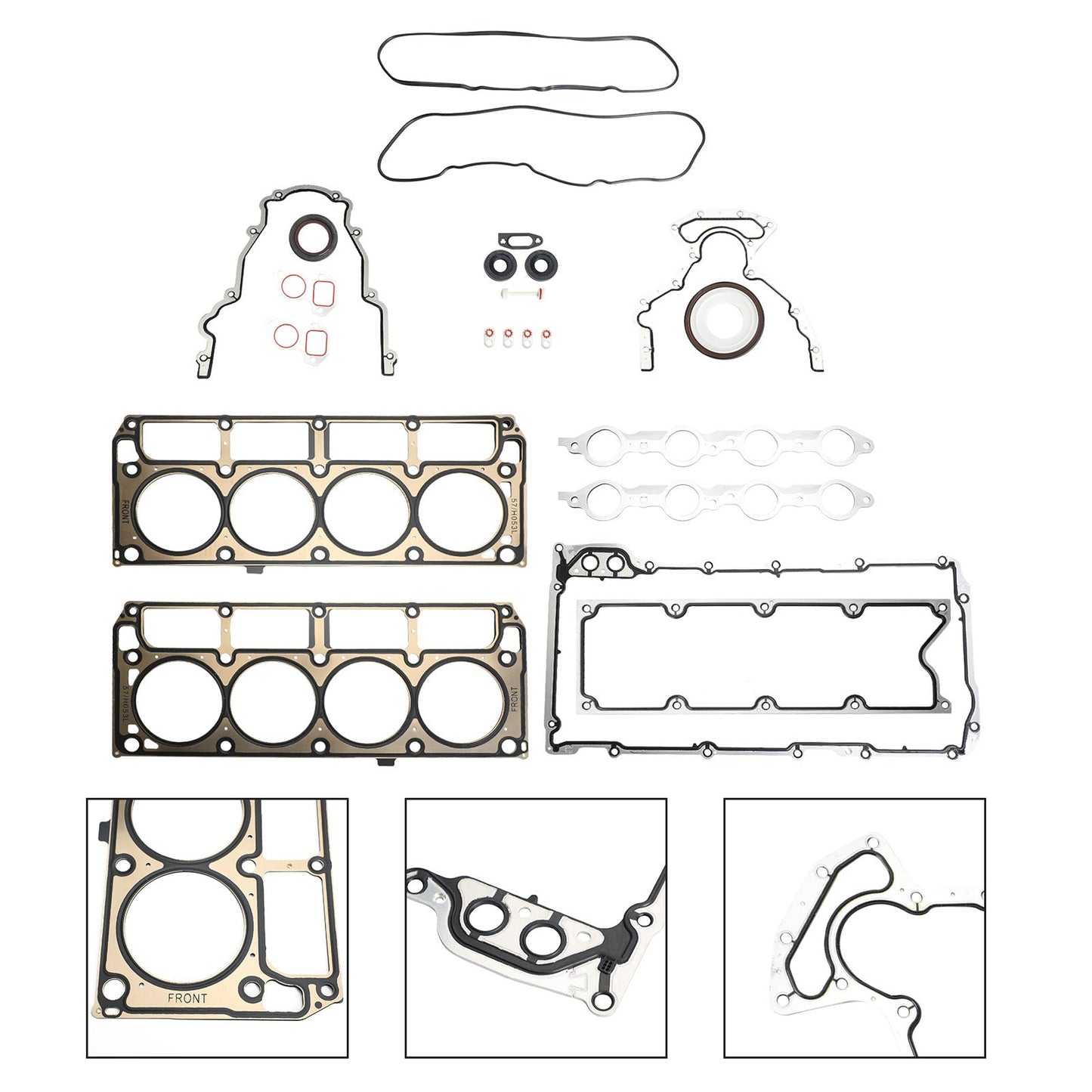 LS Gasket Set Kit & Head Gaskets For GM Chevrolet LS1/LS6/LQ4/LQ9/4.8/5.3/5.7