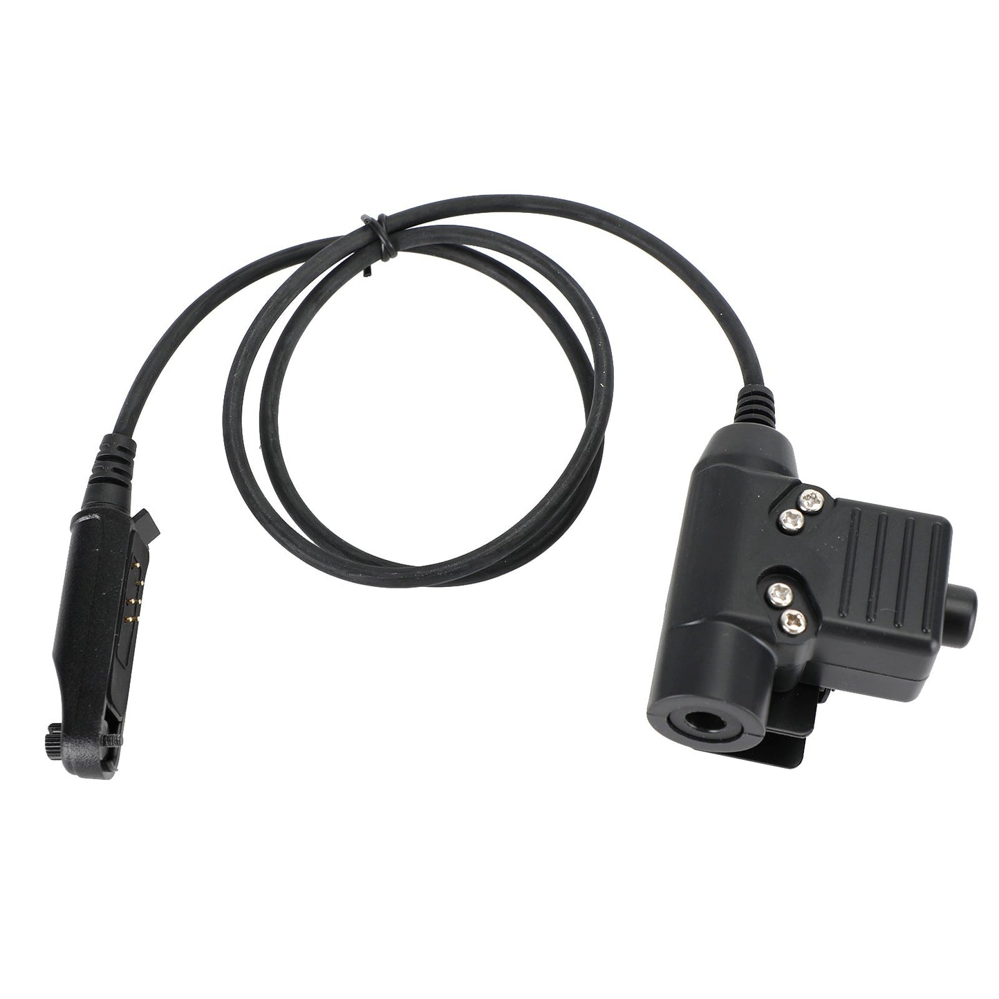 Tactical U94 Ptt Cable Plug Headset Adapter For BF-A58 BF9700 BF-S56 BF-UV9Rplus