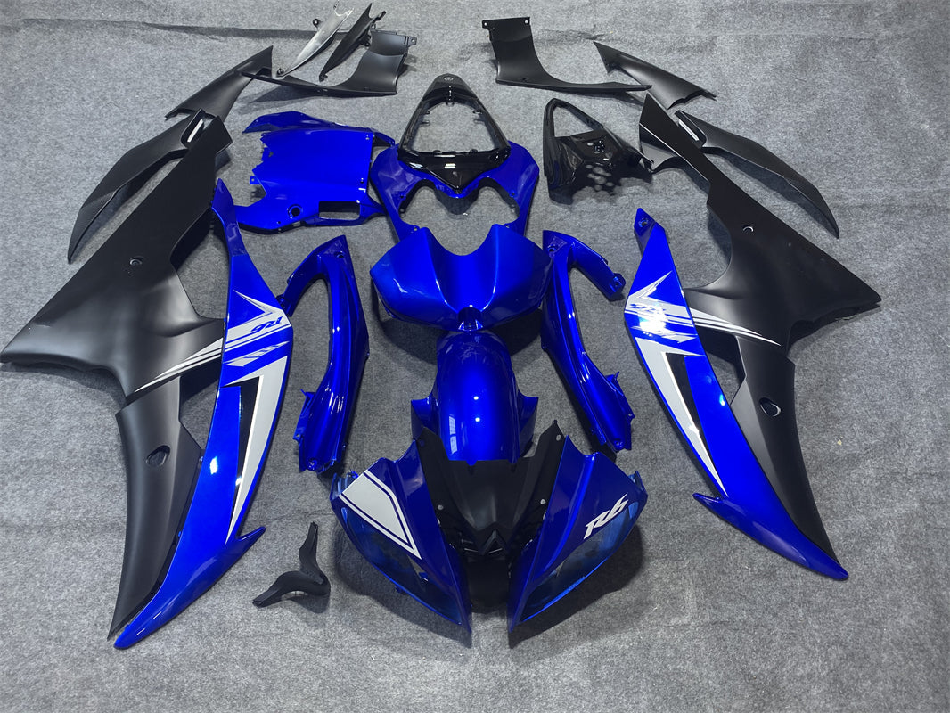 2008-2016 Yamaha YZF 600 R6 Injection Fairing Kit Bodywork Plastic ABS #182