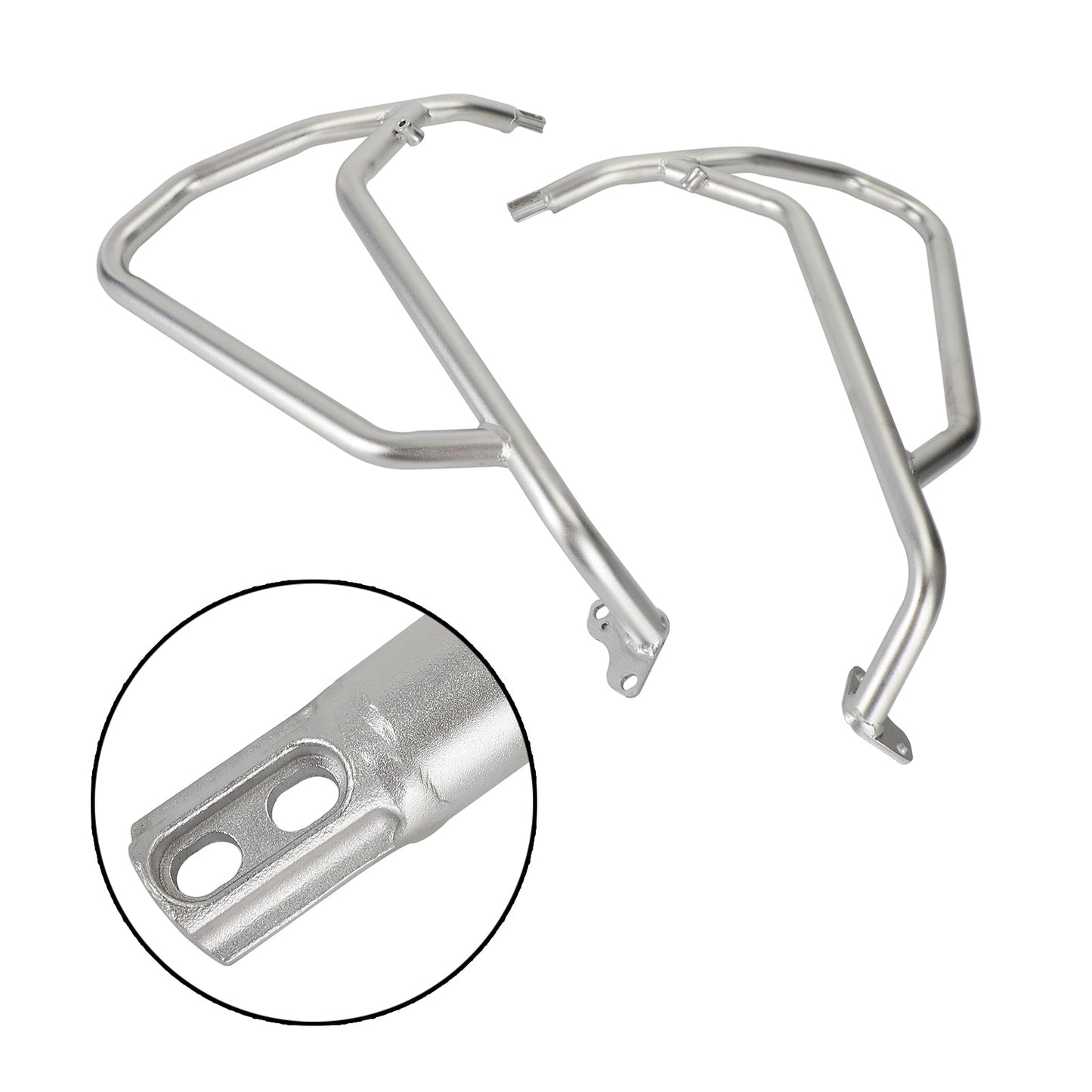 Upper Engine Guard Frame Crash Bar Steel Silver For Honda Crf 1100L Adv 20+ 22