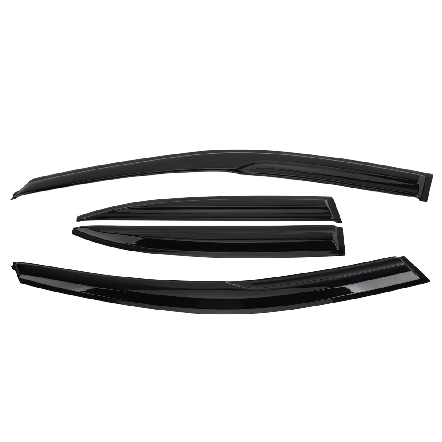 Car Window Sun Rain Guard Visors Kit 6PCS For Acura TSX 2009-2014