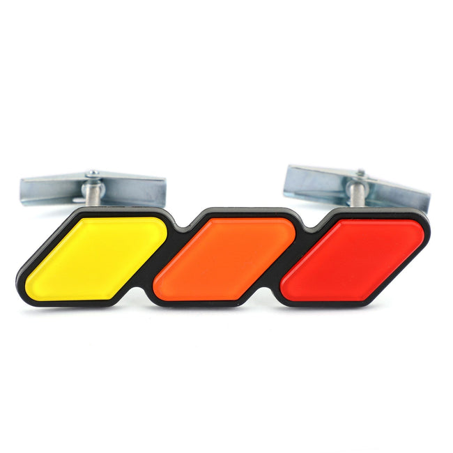 High Quality Toyota Trd Emblem Tri Color Grill Acrylic Badge Fit For Toyota Tacoma 4Runner Tacoma TRD Pro Front Grille 10-19 A