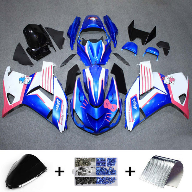 2006-2011 Kawasaki ZX14R Injection Fairing Kit Bodywork Plastic ABS#125