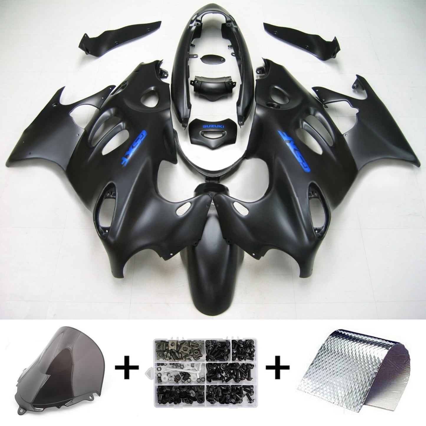 2005-2006 Suzuki Katana GSXF600 GSXF750 Amotopart Injection Fairing Kit Bodywork #121