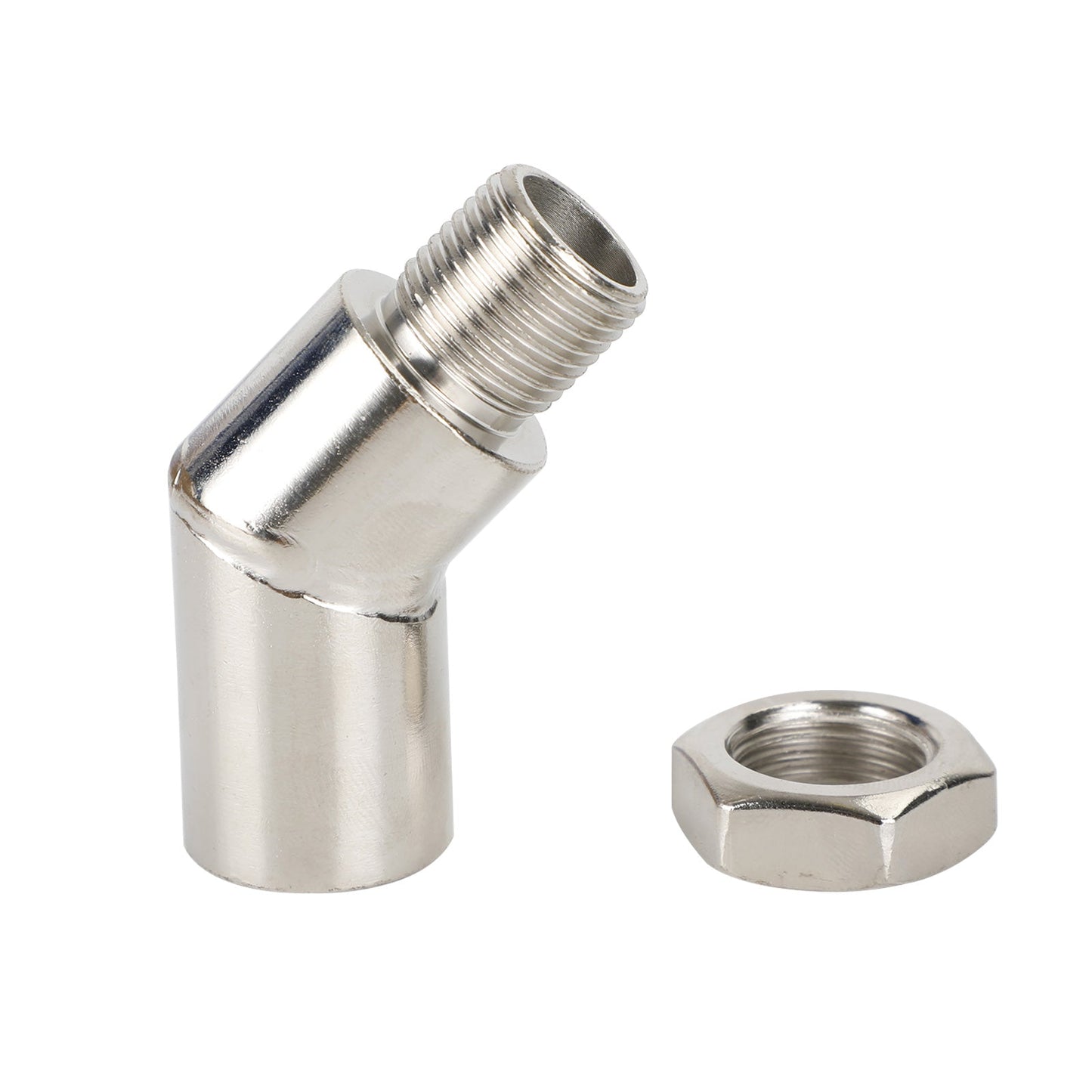Catalytic Converter 135 Degree CEL Oxygen Sensor Extender Adapter Spacer M18 X 1.5