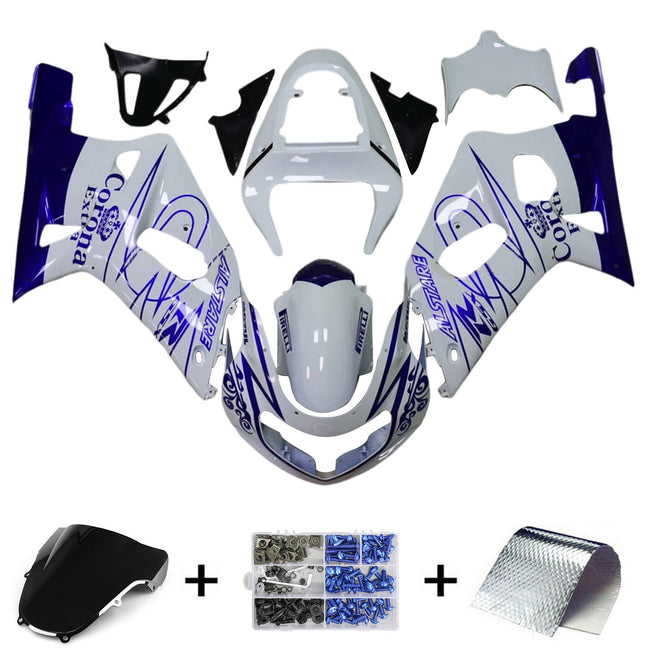 2001-2003 Suzuki GSXR600 2000-2003 GSXR750 K1 Injection Fairing Kit Bodywork