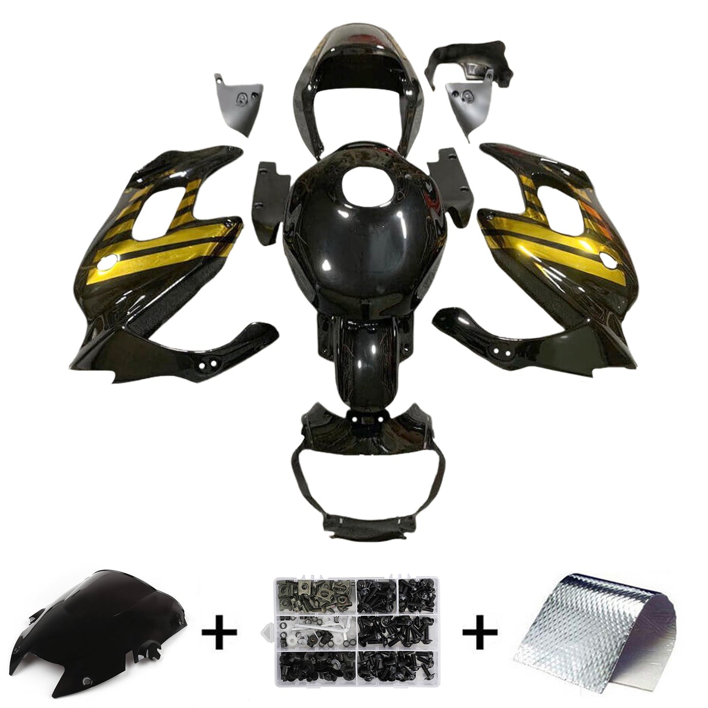 1997-2005 Honda VTR1000F Injection Fairing Kit Bodywork Plastic ABS