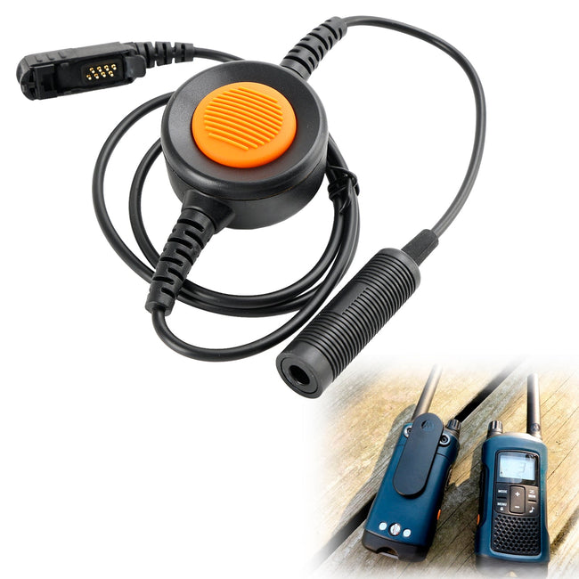 P6600-326 Orange Round PTT IP65 Waterproof For E8600 IMTP3100 MTP3150 MTP3250