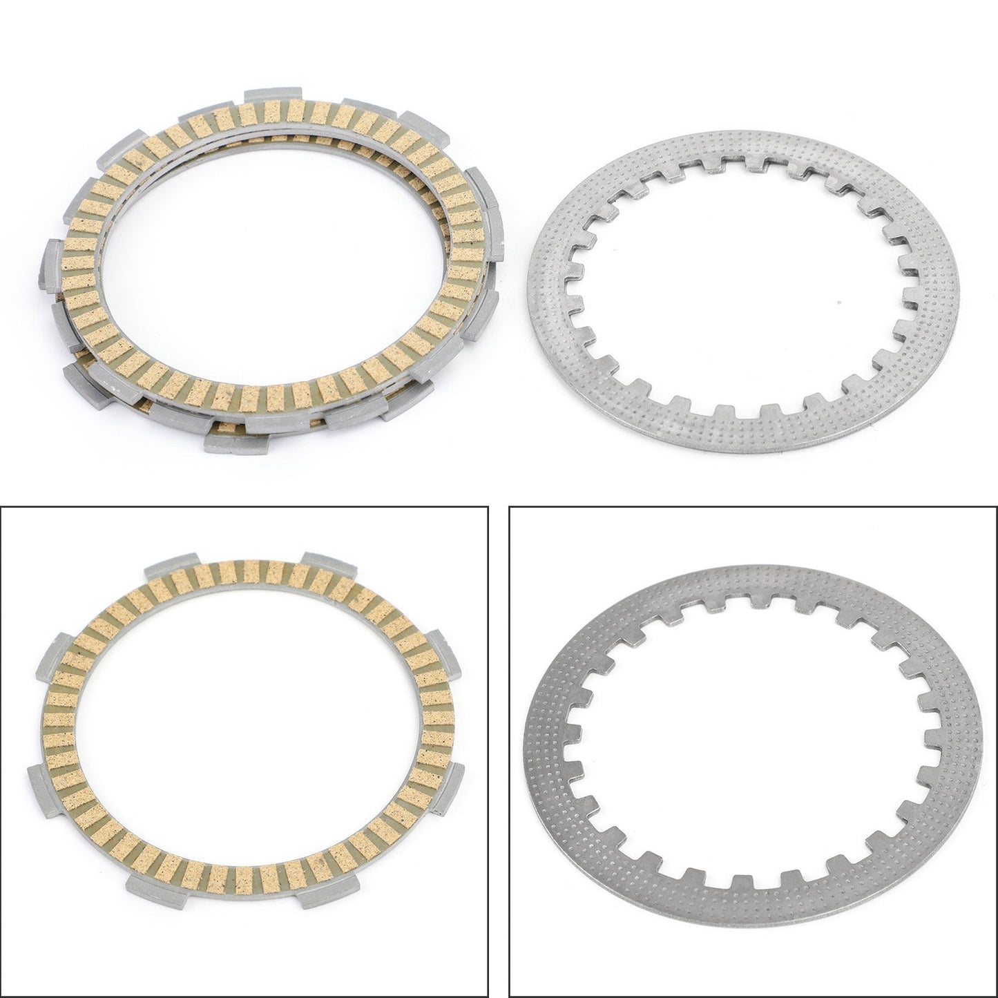Clutch Plate Kit - Friction & Steel Plates For Honda CB50J CB50 V/W Dream 50 CB50 Dream 50 R CB50R AR02 MT50 CRF80F MB5 XL75 XL80S XR75 XR80 XR80R