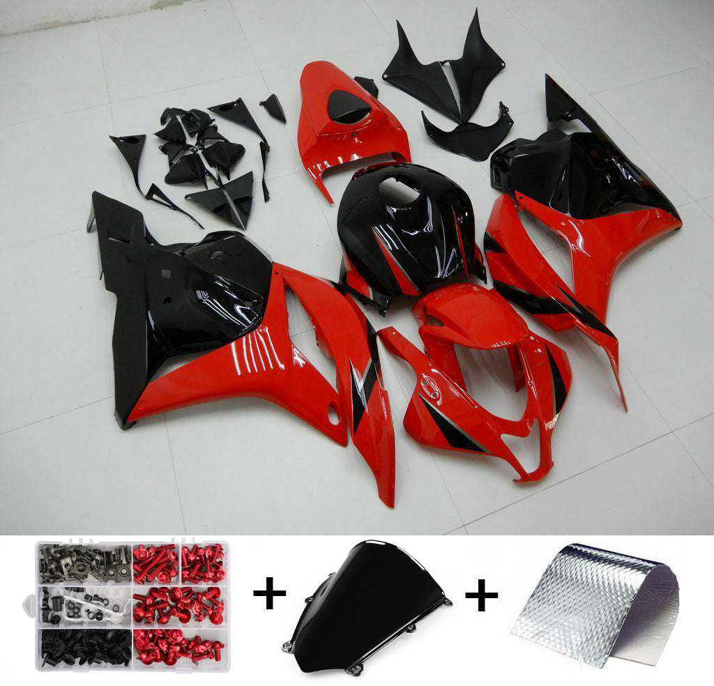 2009-2012 Honda CBR600RR Red&Black Amotopart Fairing Kit