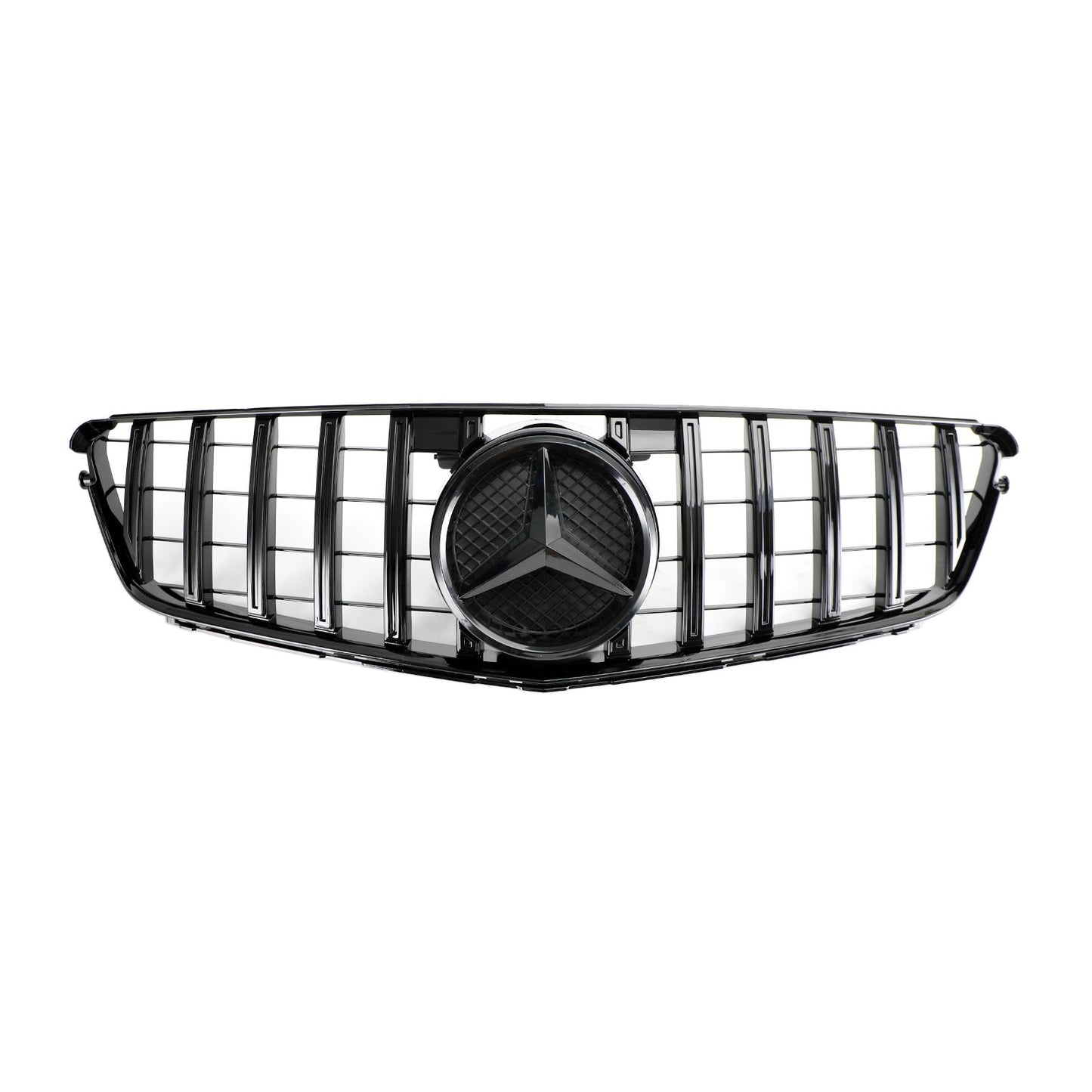 W204 C-Class 2008-2014 Benz Grill C300 C350 GTR Style Front Bumper Grille Grill