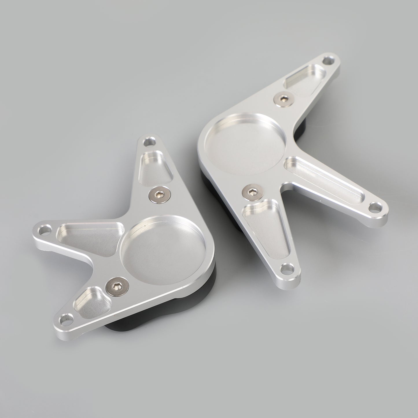 Nicecnc Engine Stator Slider Crash Pad Protector Guard For Honda Cbr1000Rr 08-17 Silver