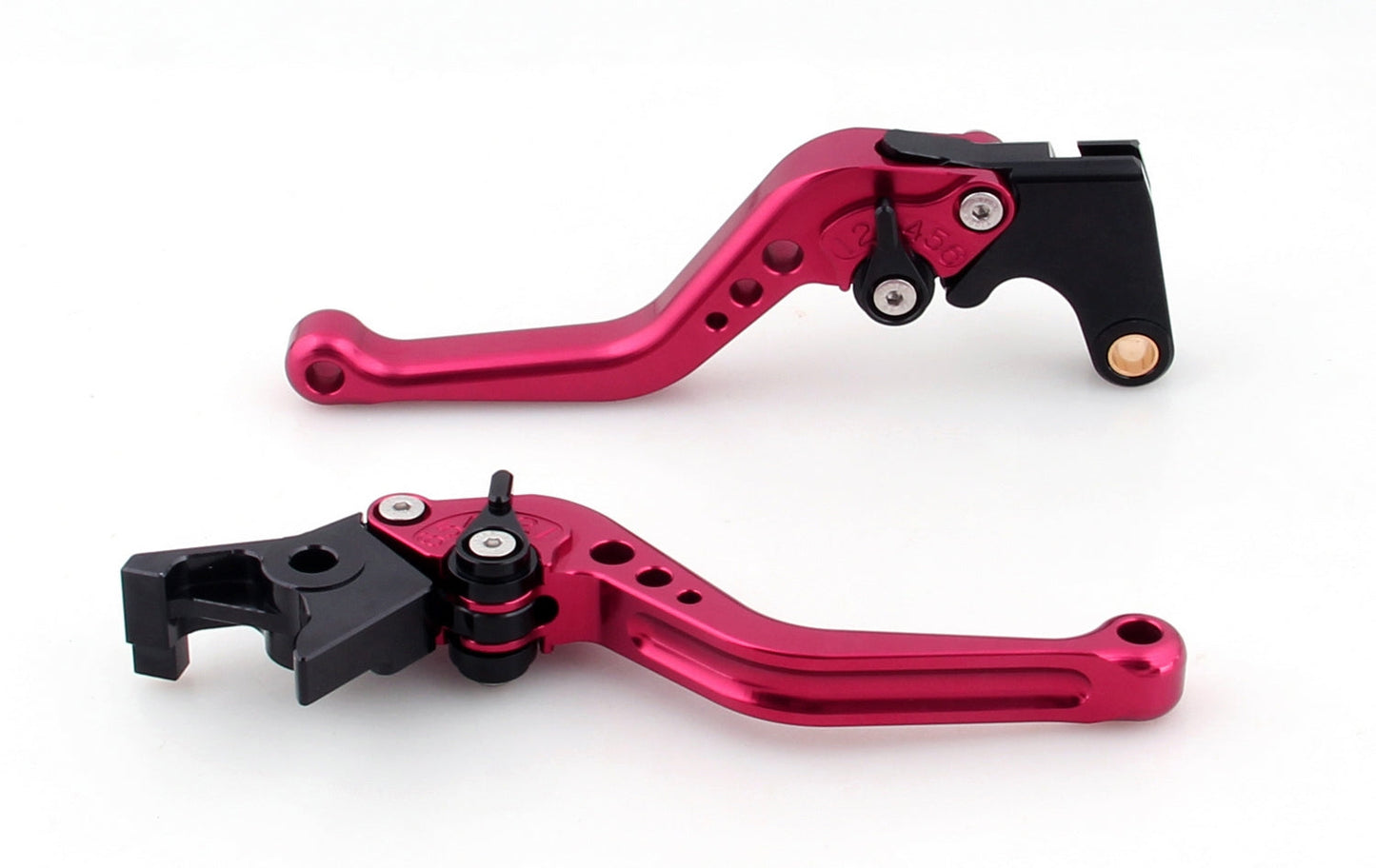 Short Brake Clutch Levers Fit For Kawasaki NINJA 250R 2008-2012 Black