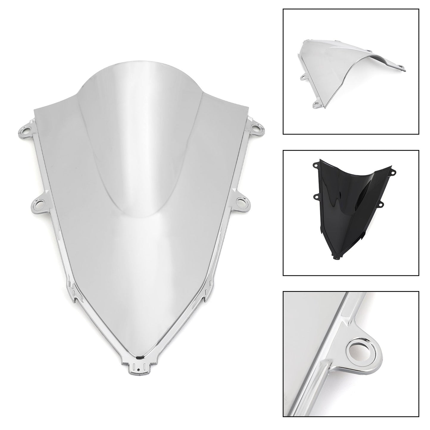 1x ABS Motorcycle Windshield Windscreen For Honda CBR650R CBR 650 R 2019-2022