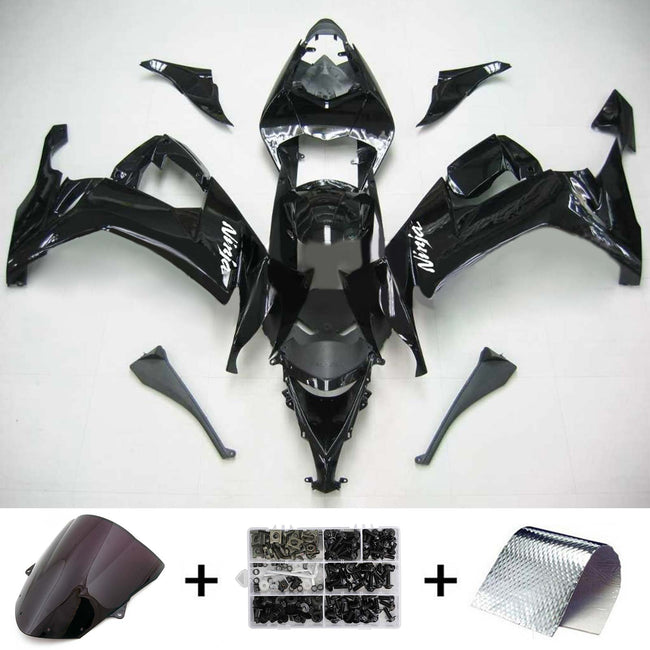 2008-2010 Kawasaki ZX10R Amotopart Injection Fairing Kit Bodywork Plastic ABS #105