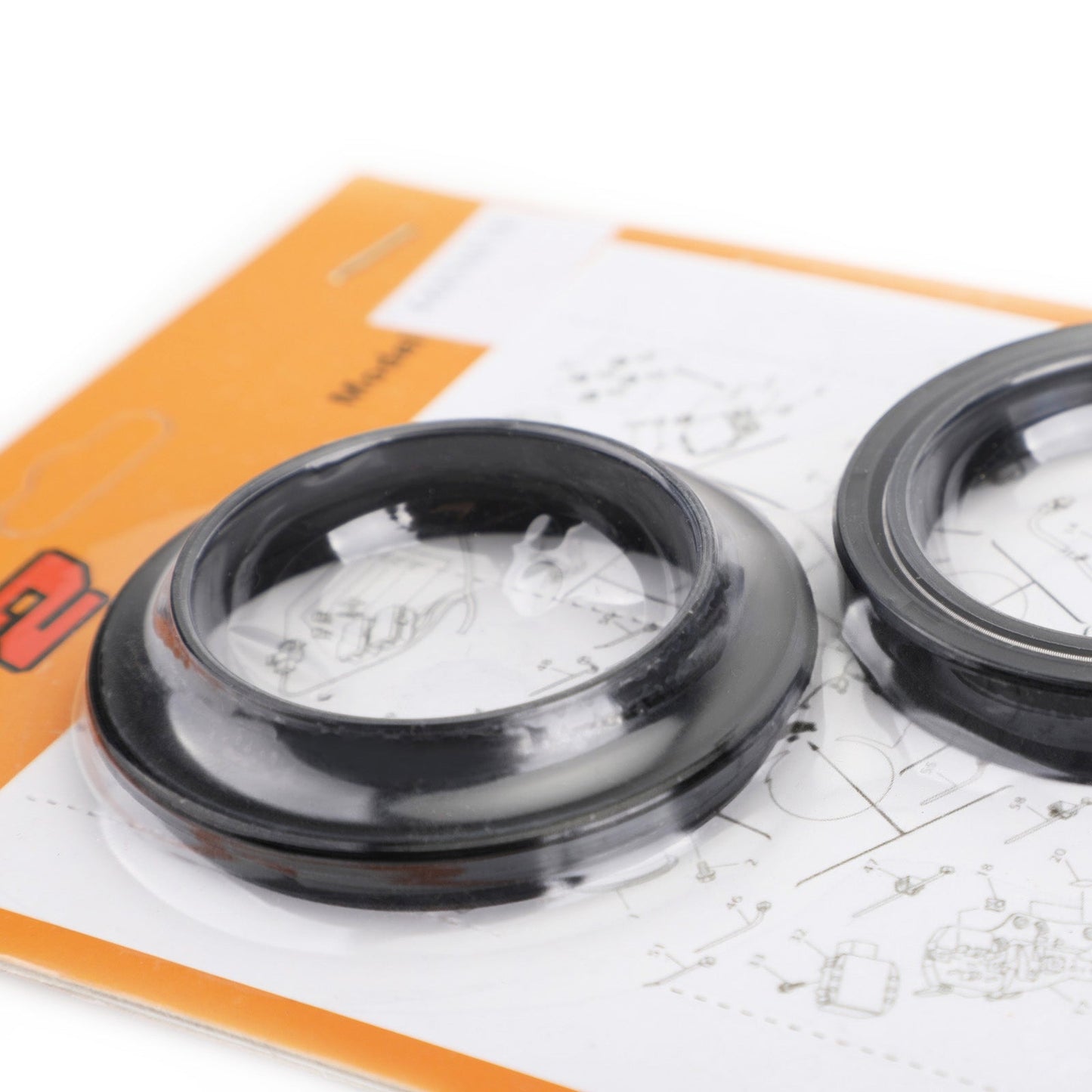 Fork Seal Dust Kit for Kawasaki ZX600 ZX636 Ninja ZX-6R ZZ-R600 ZX-9R 1998-2008