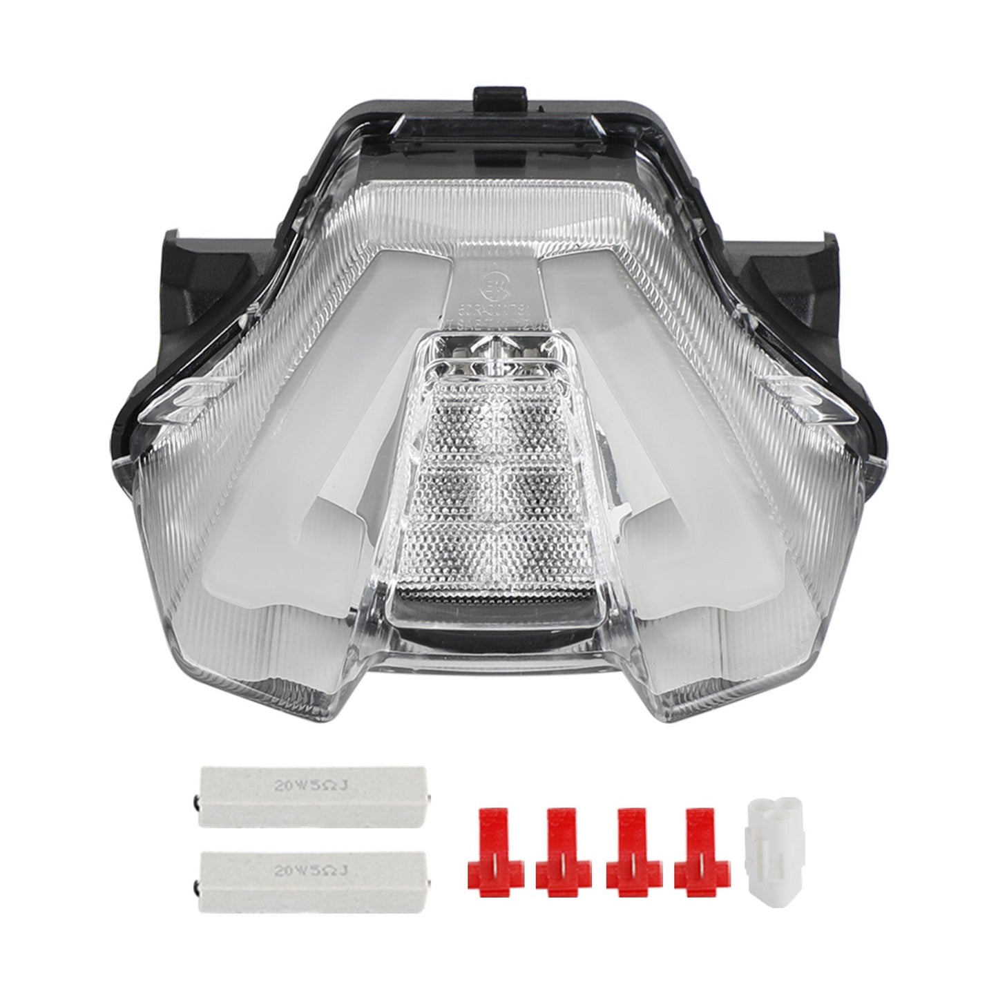 LED Rear Tail Light Brake Turn Signals For Yamaha MT-07 MT07 2021-2023 Black
