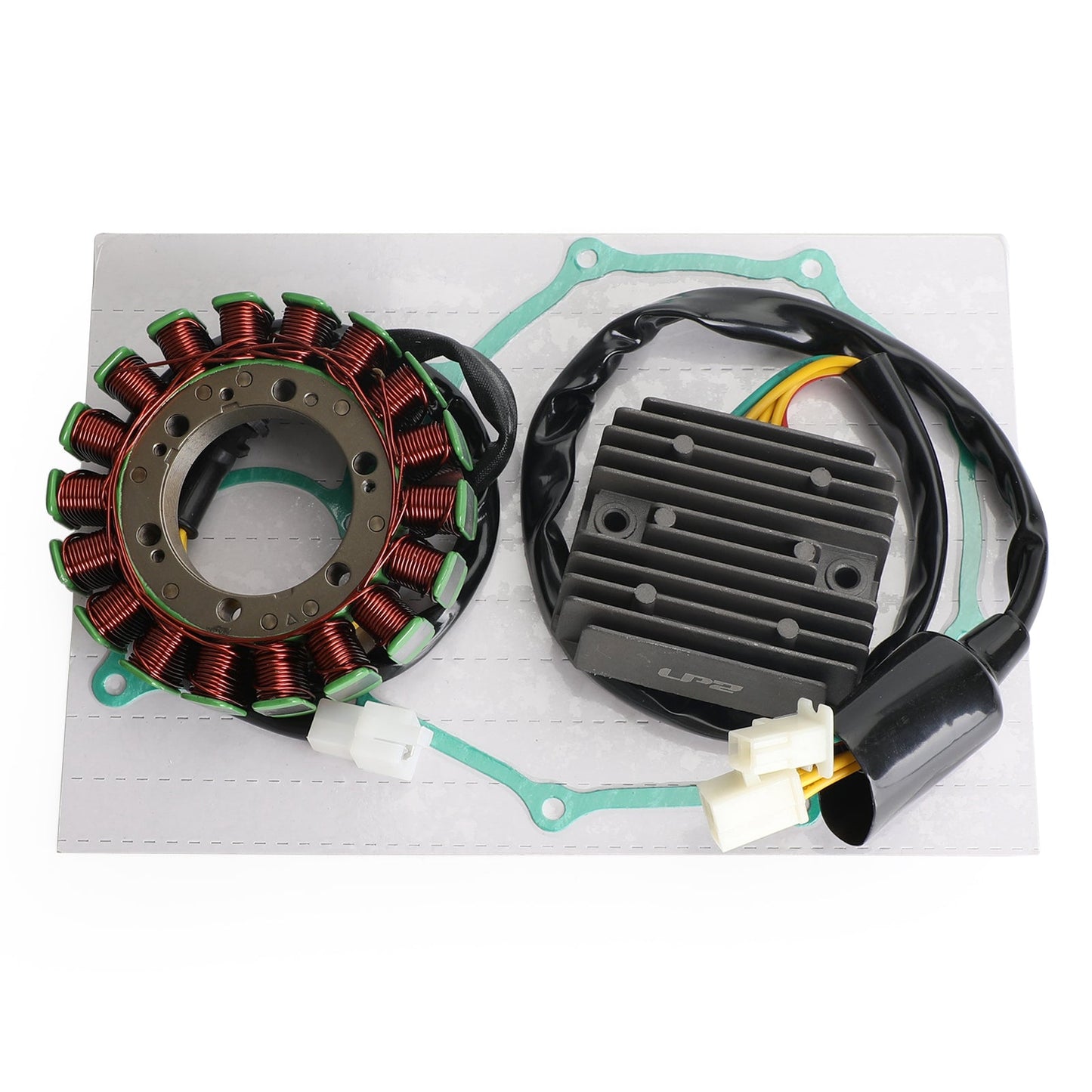 Magneto Stator+Voltage Rectifier+Gasket For Honda VT750DC Shadow Spirit 01-07