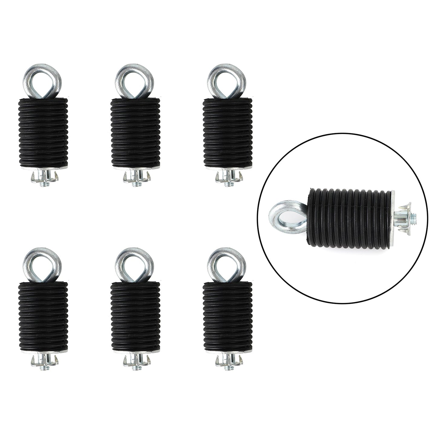 6 Pack Anchor Tie Down Universal Fit For Polaris Ranger General Utv Bed Rails
