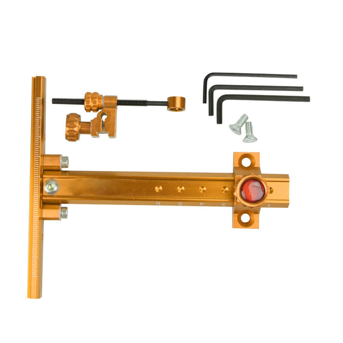 6" Archery Recurve Bow Sight Adjustable Hunting Shooting