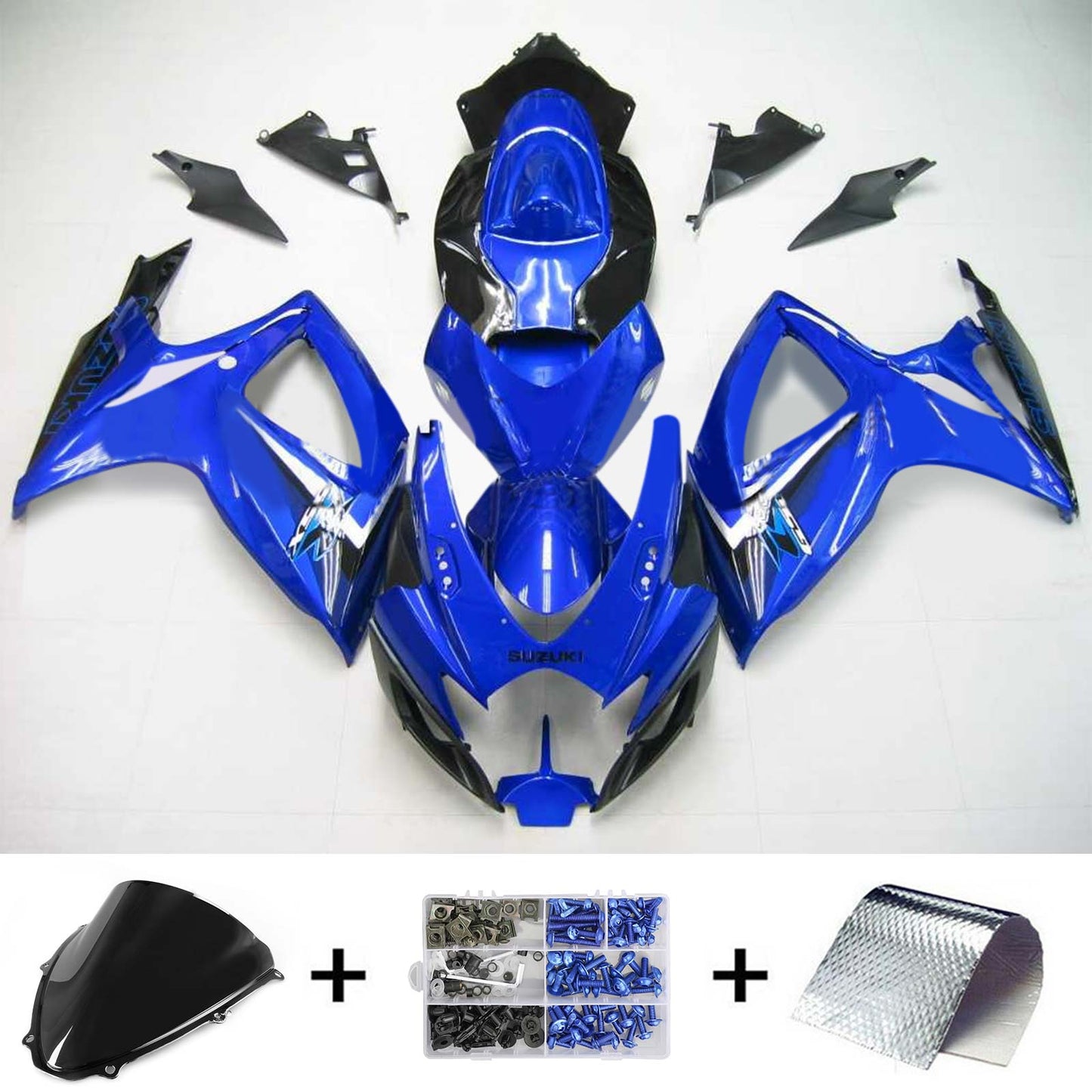 2006-2007 Suzuki GSXR 600/750 K6 Amotopart Injection Fairing Kit Bodywork Plastic ABS #181