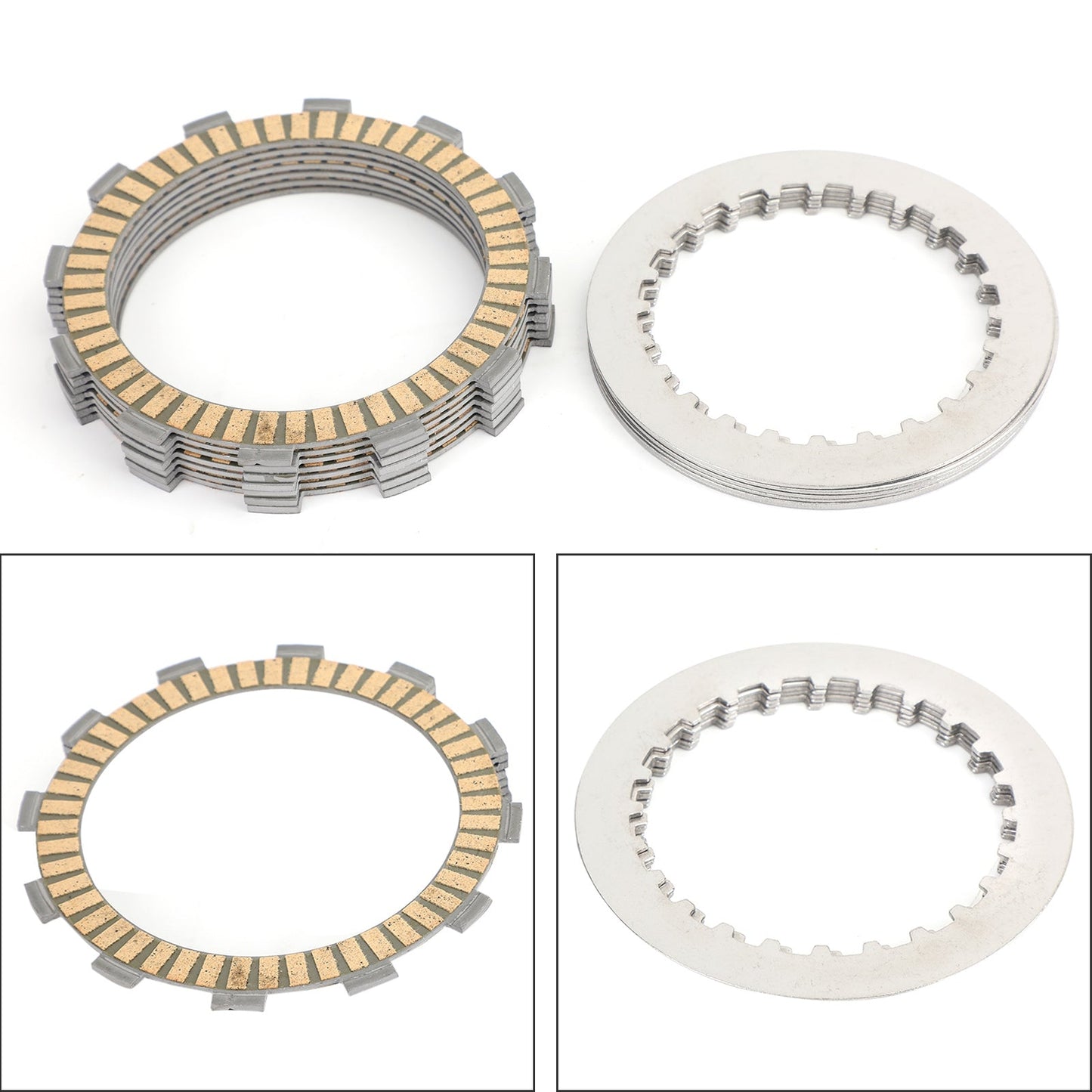 Clutch Plate Kit - Friction & Steel Plates For Honda CR125R 86-99