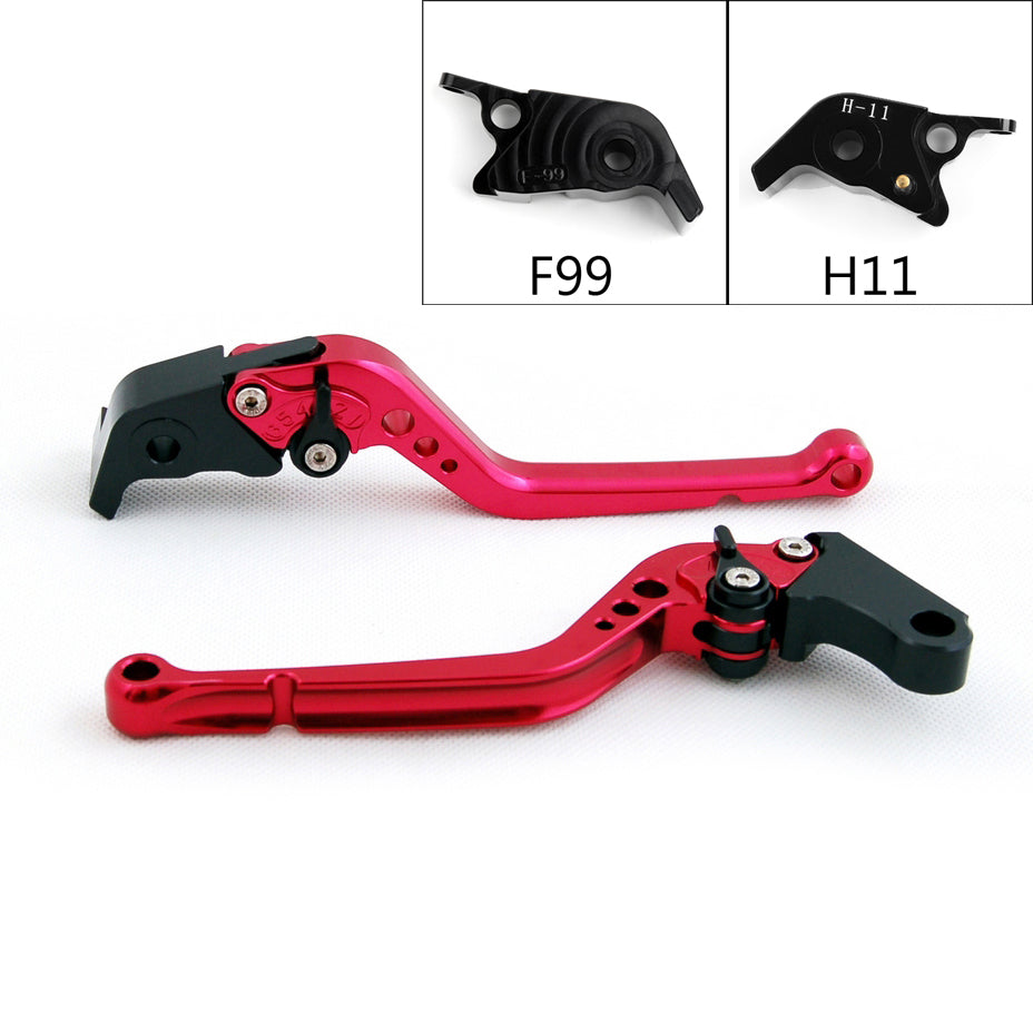 Long Brake Clutch Levers For Ducati 1299/1199/959/899 Panigale Xdiavel 749 Black