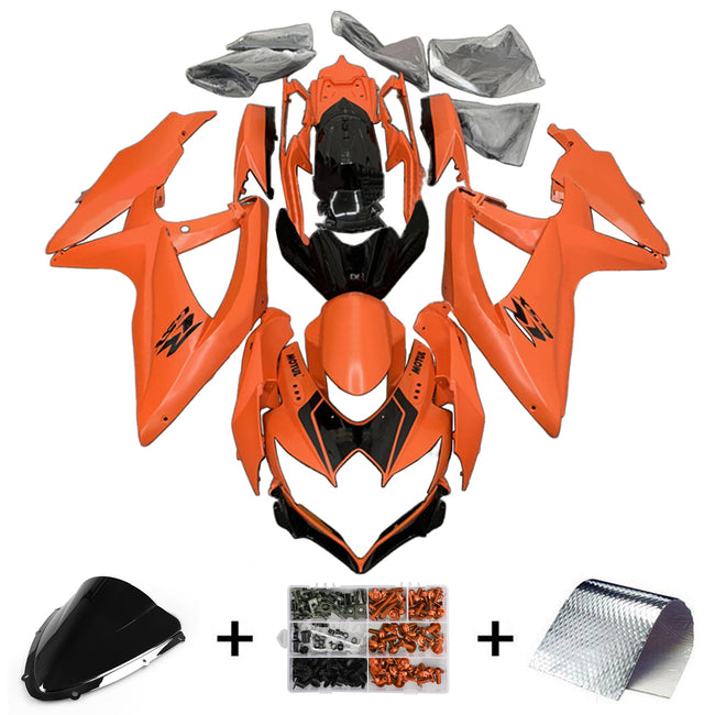 2008-2010 Suzuki GSXR 600/750 K8 Fairing Kit Bodywork Plastic ABS