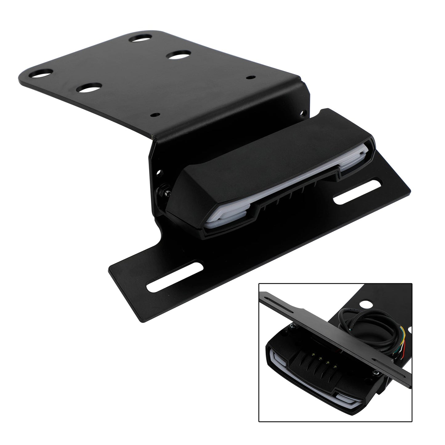 2008-2022 KAWASAKI D-TRACKER-X KLX250 S/SF License Plate Holder Bracket
