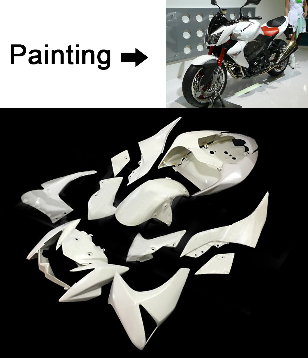 2007-2009 Kawasaki Z1000 Amotopart Injection Fairing Kit Bodywork Plastic ABS #105