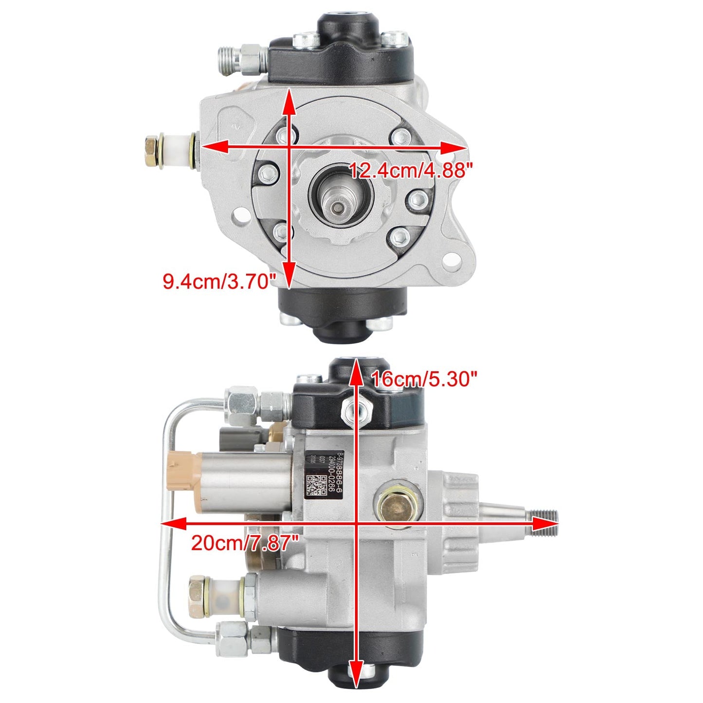 Fuel Pump 294000-0266 Fit Isuzu 2004-2007 5.2L NPR 4HK1 Diesel 2940000267