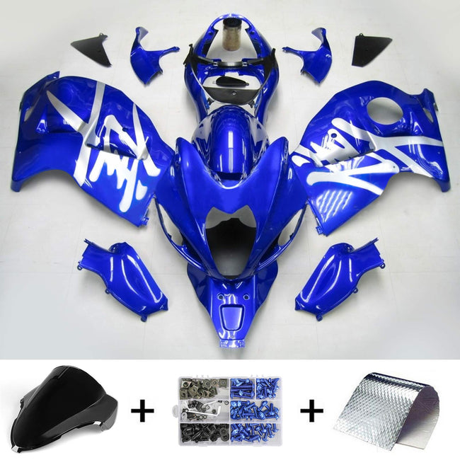 1999-2007 Suzuki Hayabusa GSX1300 Amotopart Injection Fairing Kit Bodywork Plastic ABS #105