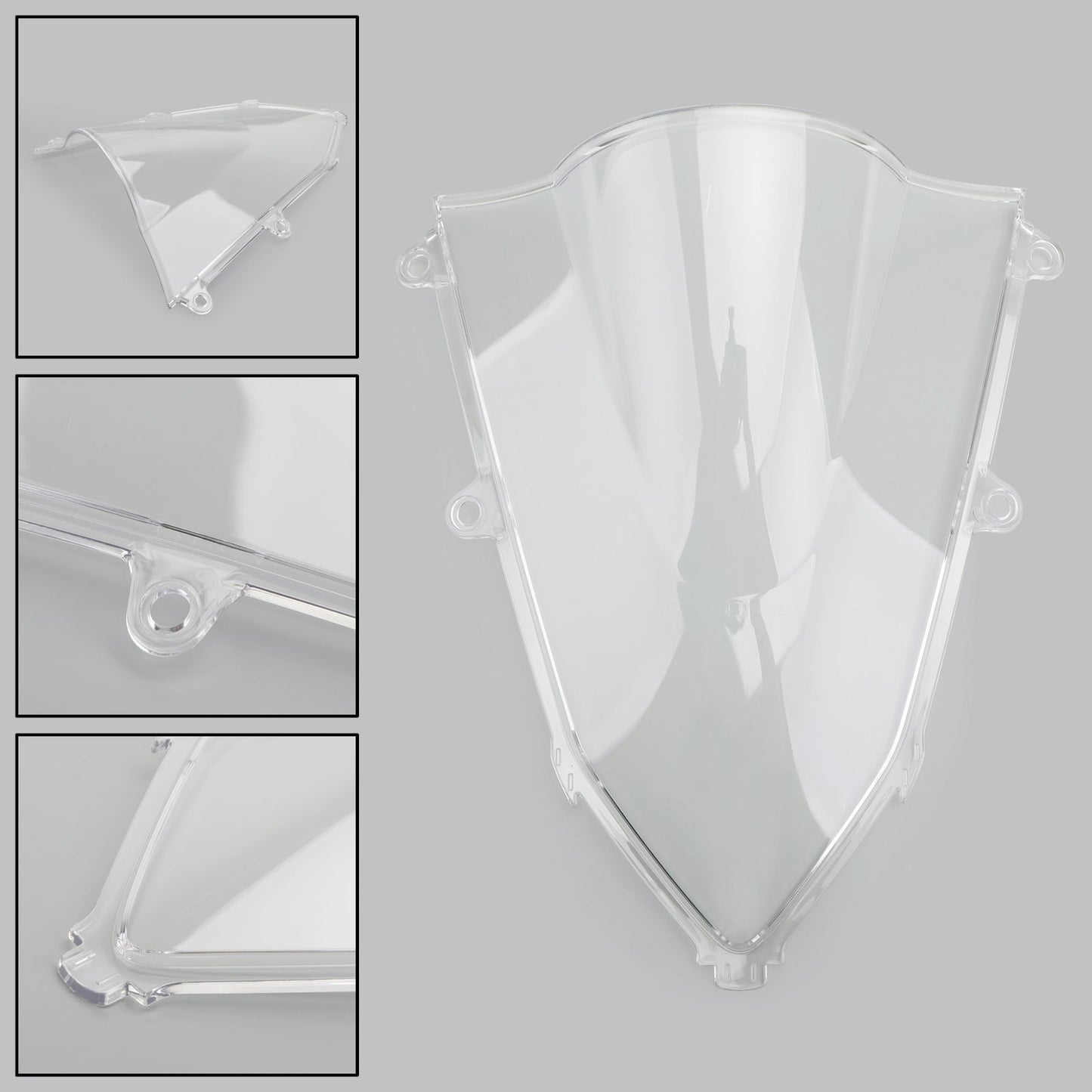 1x ABS Motorcycle Windshield Windscreen For Honda CBR650R CBR 650 R 2019-2022