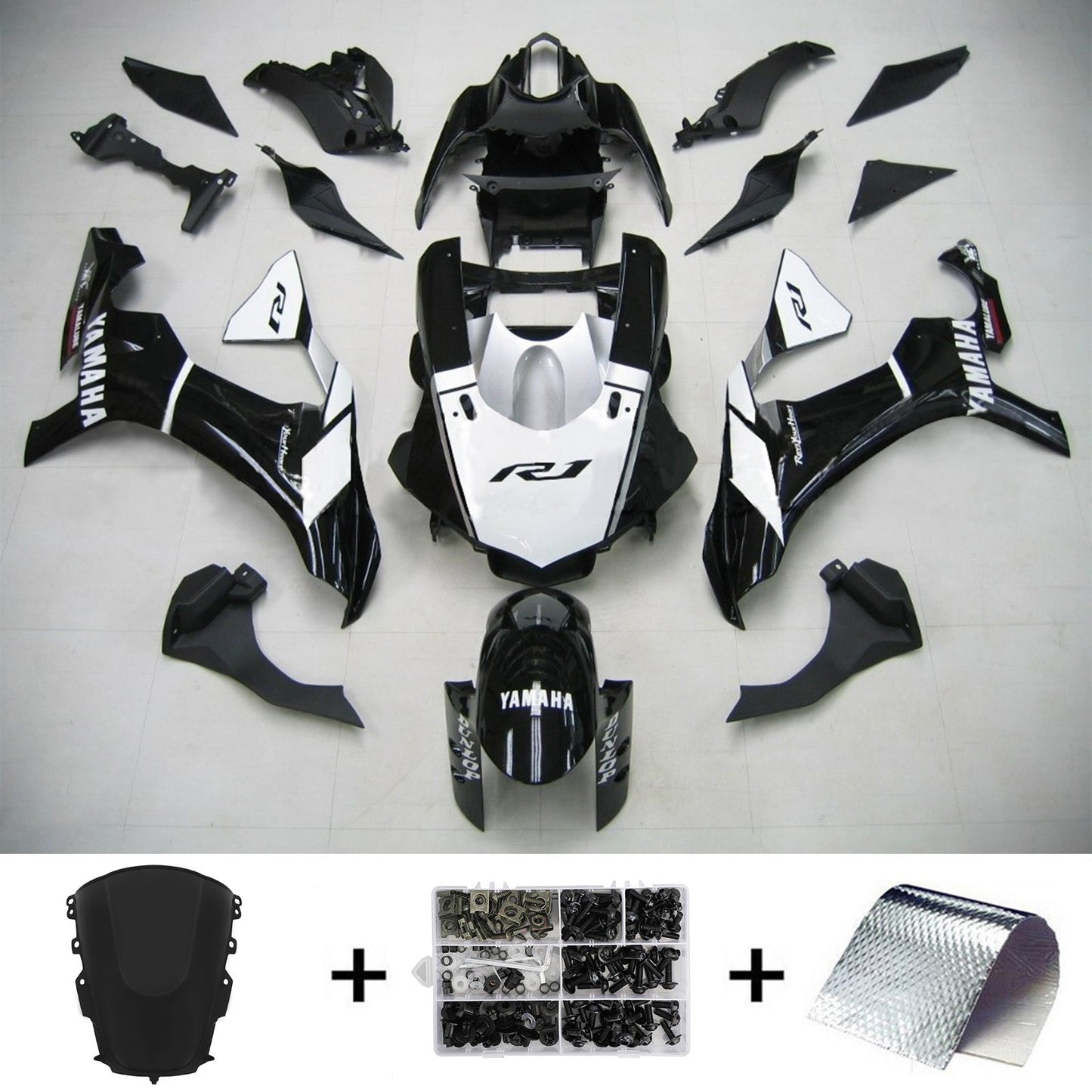 2020-2024 Yamaha YZF R1 Amotopart Injection Fairing Kit Bodywork Plastic ABS #101