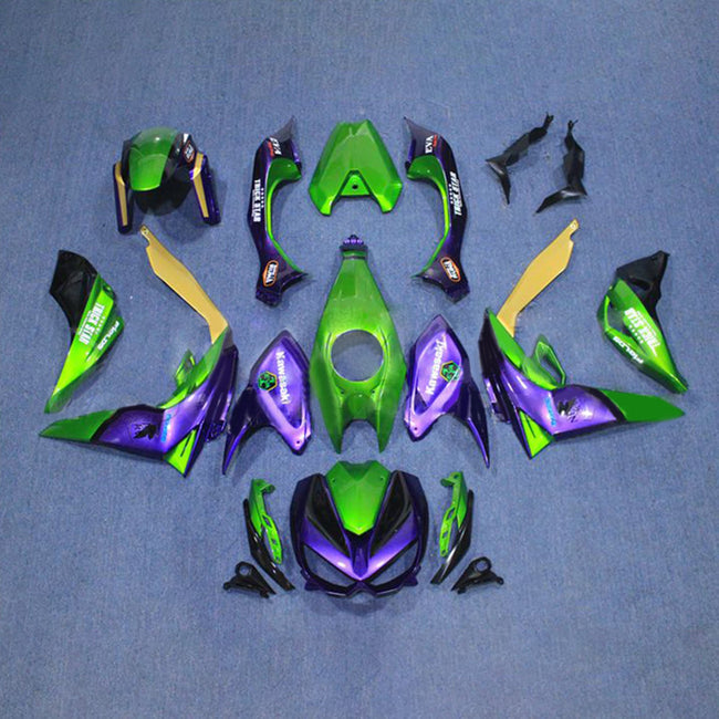 2014-2017 Kawasaki Z1000 Injection Fairing Kit Bodywork Plastic ABS#115