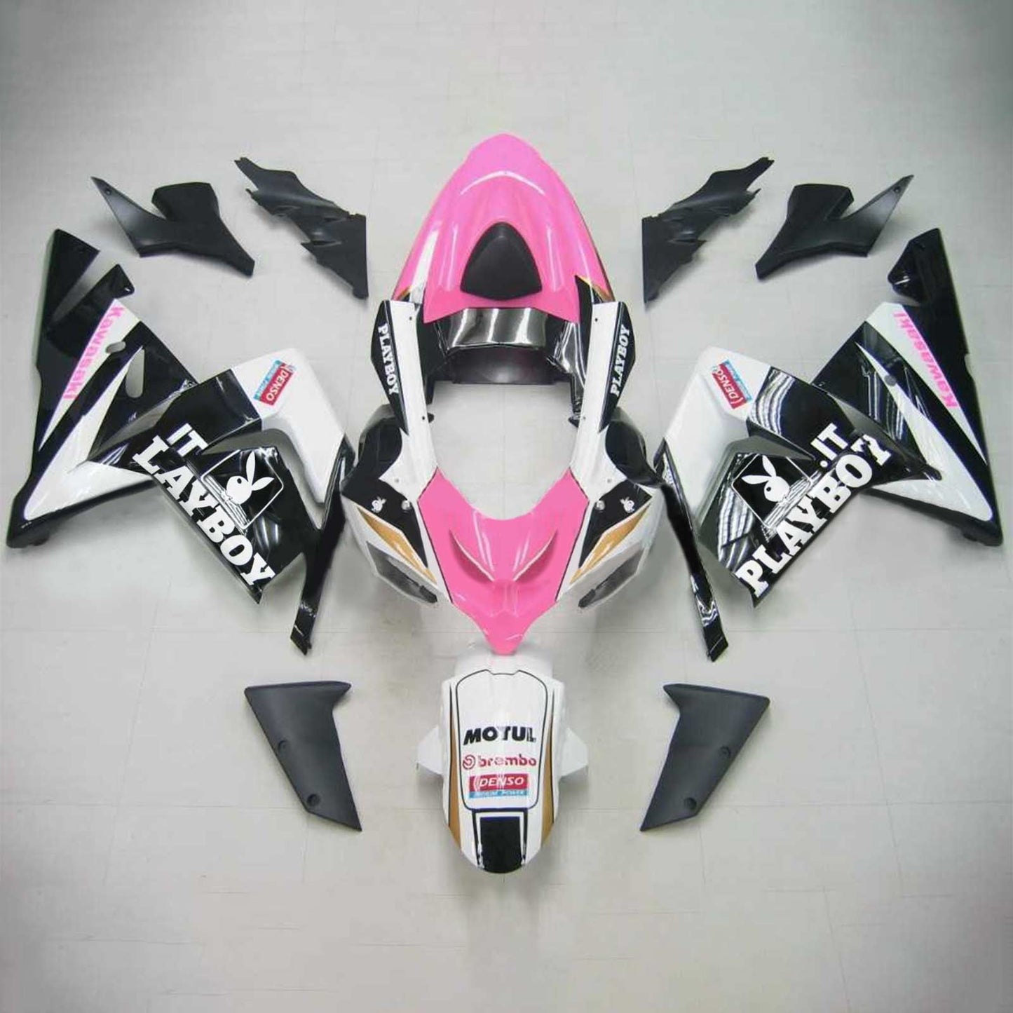 2004-2005 Kawasaki ZX10R Amotopart Injection Fairing Kit Bodywork Plastic ABS #110