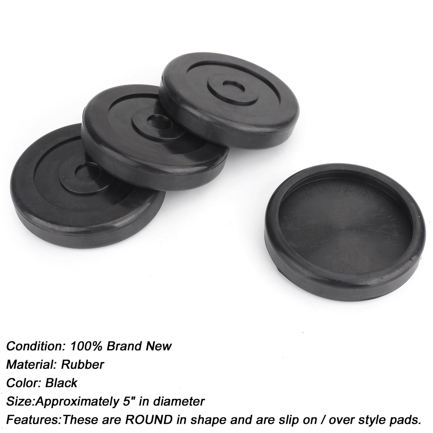 Rubber Arm Pads Fit For Benpak lifts and Danmar lifts BLK