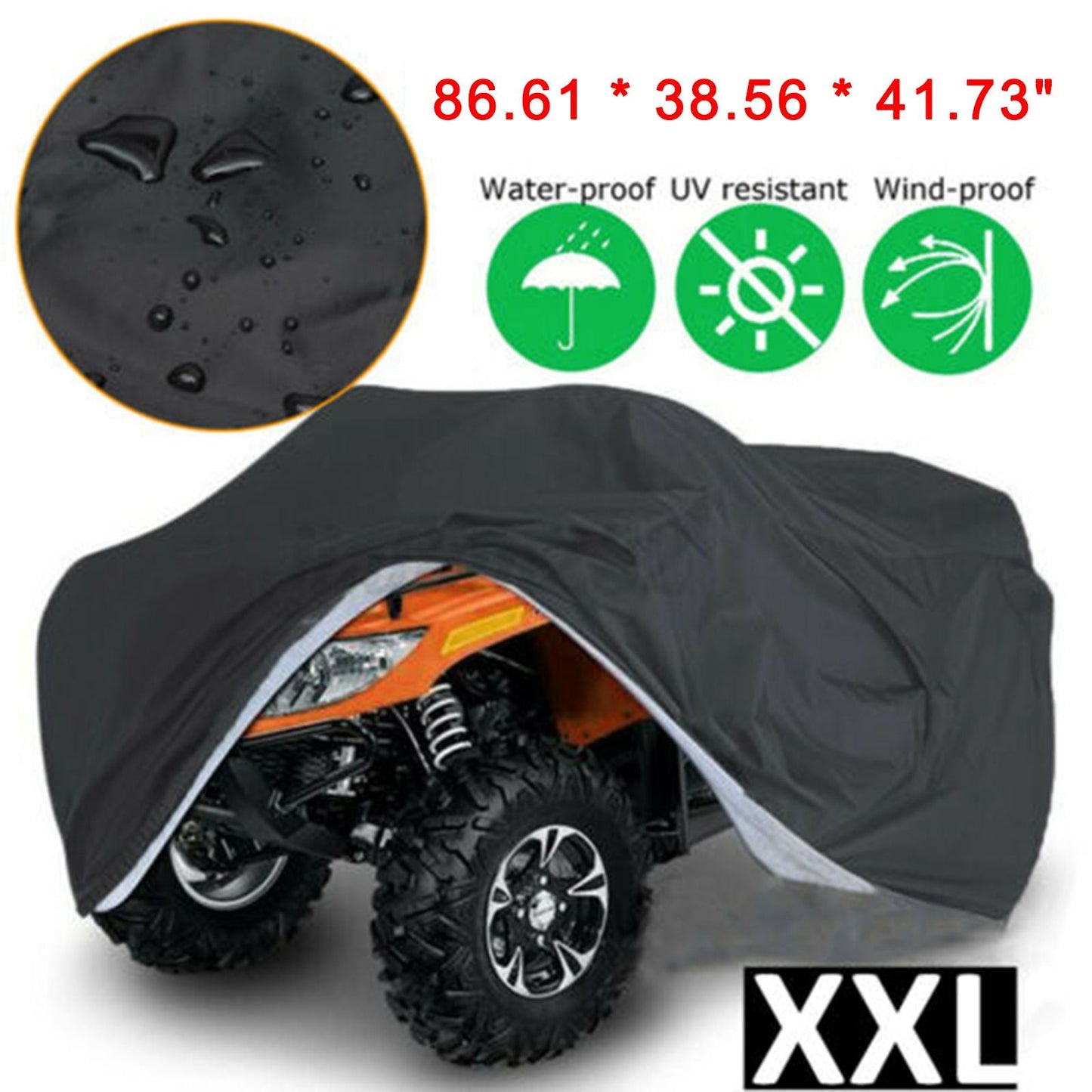 Waterproof ATV Cover XXL