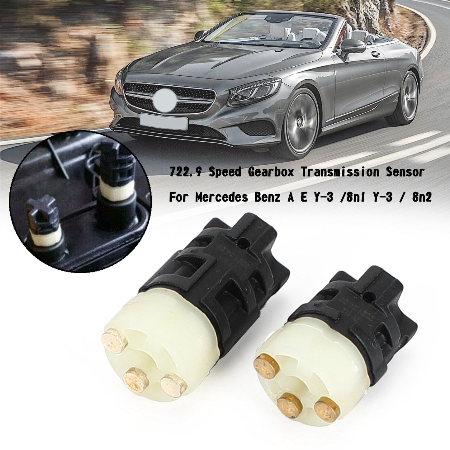 722.9 Speed Gearbox Transmission Sensor Y-3 /8N1 Y-3 / 8N2 For Mercedes Benz A E