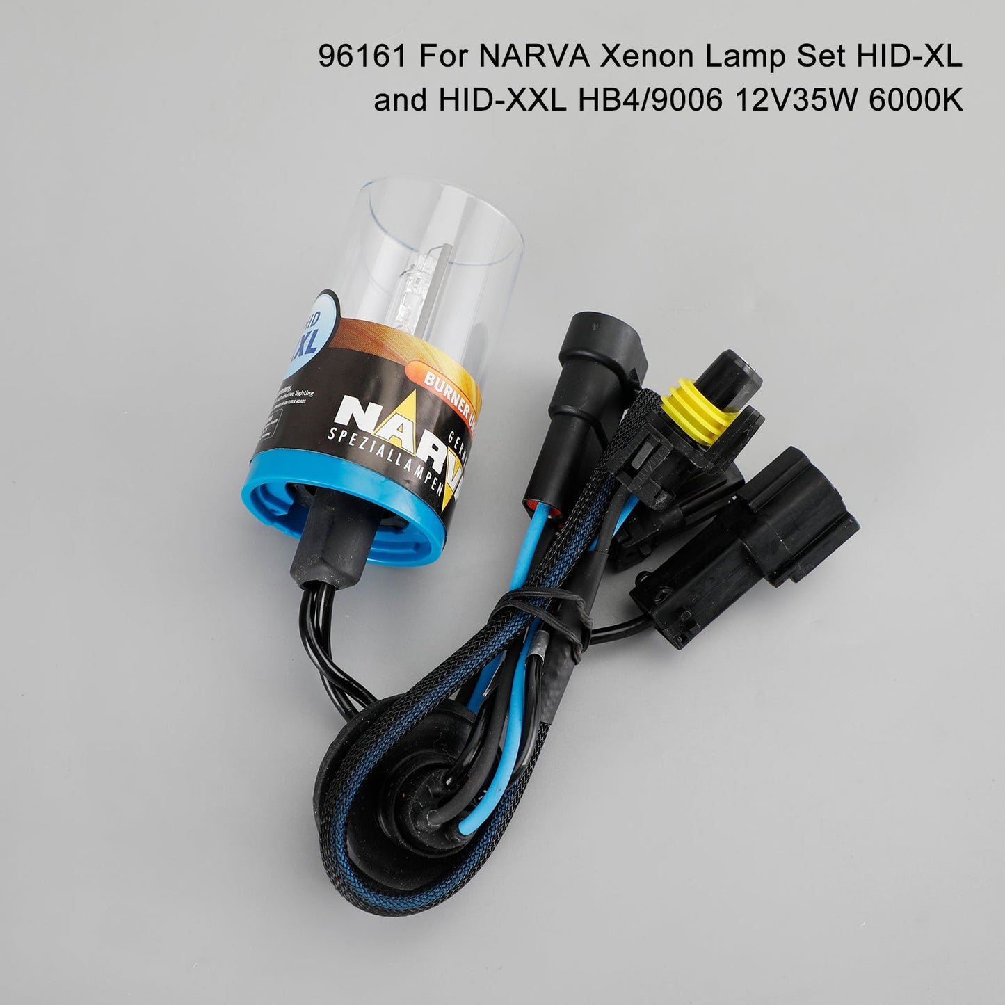 96161 For NARVA Xenon Lamp Set HID-XL and HID-XXL HB4/9006 12V35W 6000K