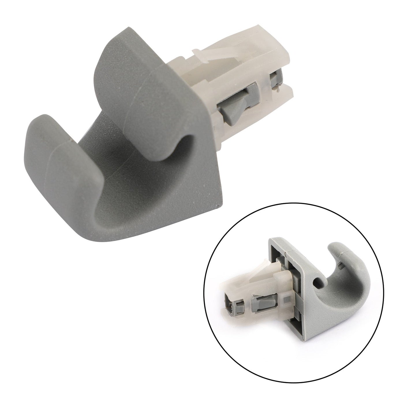 Gray Sun Visor Clip Fit For many Toyota Camry Corolla Highlander RAV4 Prius Solara