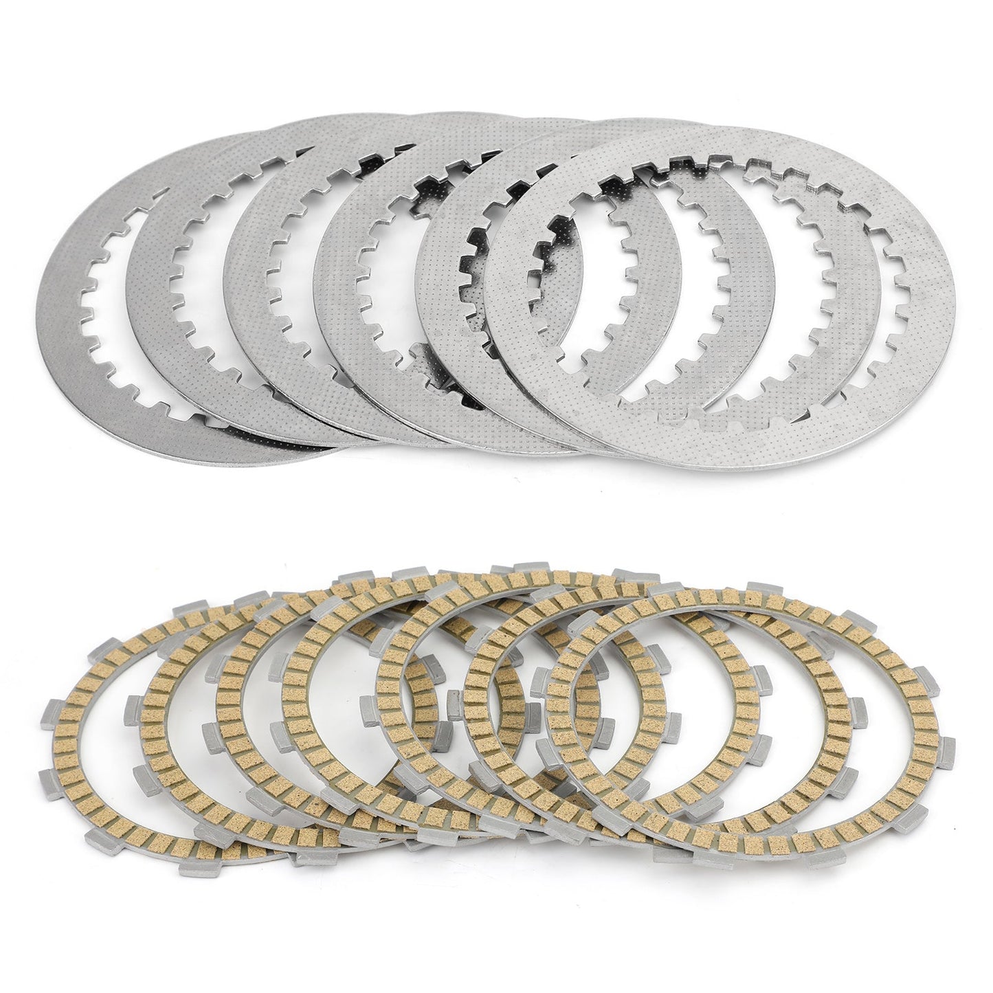 Clutch Plate Kit - Friction & Steel Plates For Honda CB500T 74-77