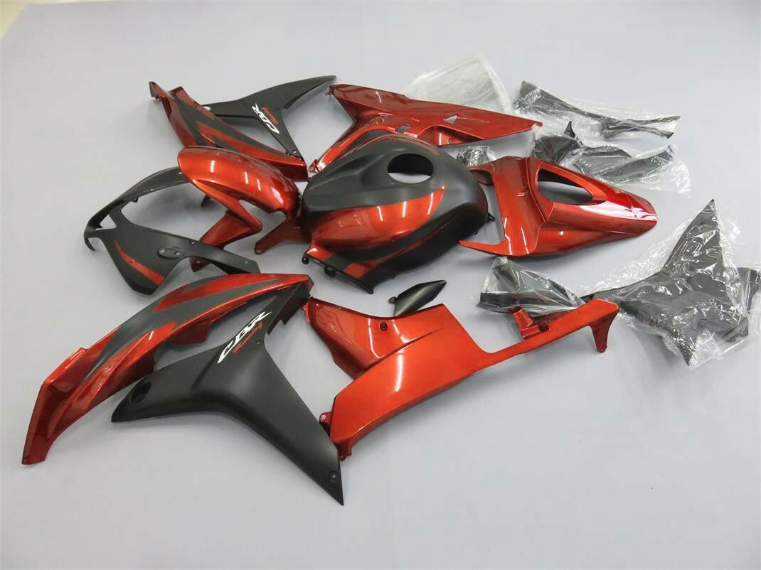 2007-2008 Honda CBR600RR Orange&Black Amotopart Fairing Kit