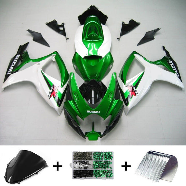 2006-2007 Suzuki GSXR 600/750 K6 Amotopart Injection Fairing Kit Bodywork Plastic ABS #128